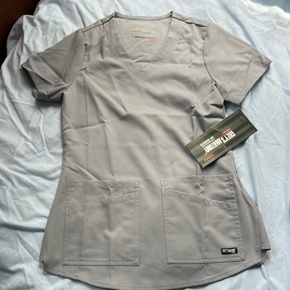Brand NWT Grey’s Anatomy Barco Scrub Top